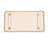 Birkin 25 In Togo Leather Craie And Biscuit, top view